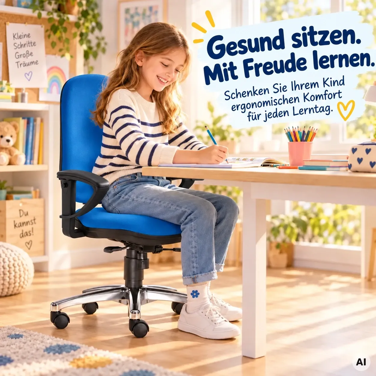 ULTRA Kids - Ergonomischer Bürostuhl für Kinder