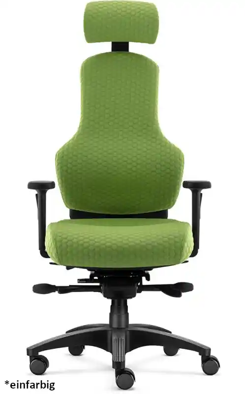 ORTHOwell - Zweifarbiger Luxus Bürostuhl