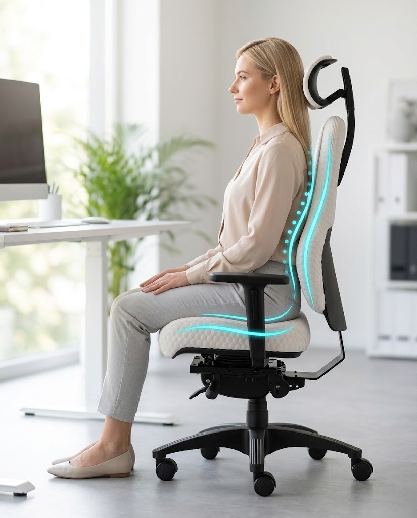Ortholetic - Bürostuhl mit futuristischem Design